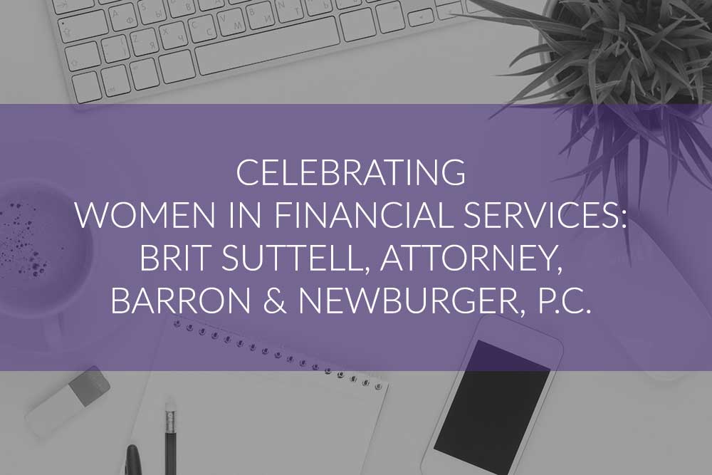 Celebrating Women in Financial Services Brit Suttell PDCflow Blog