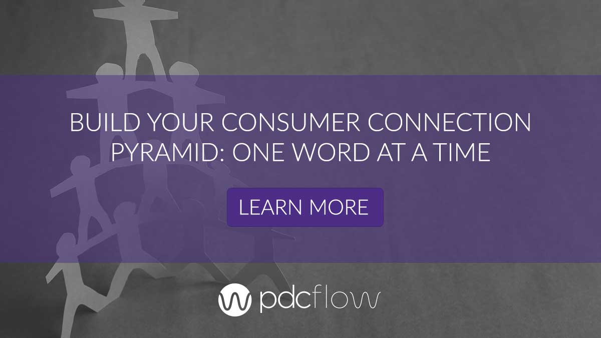 Build Your Consumer Connection Pyramid: One Word at a Time