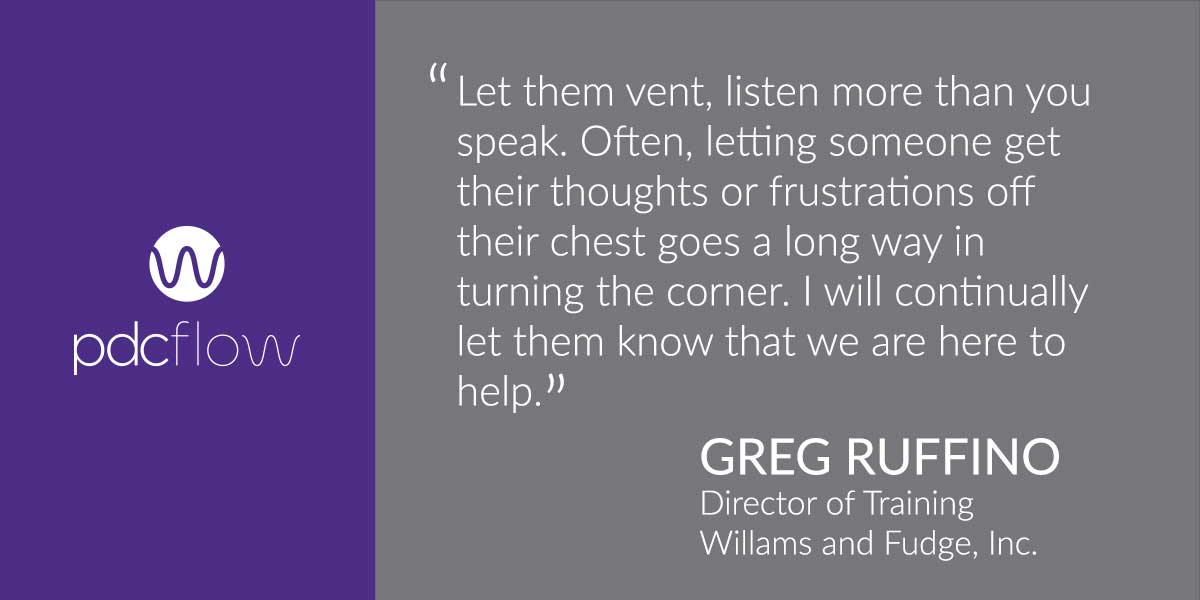 Greg Ruffino Quote about Listening to Customers