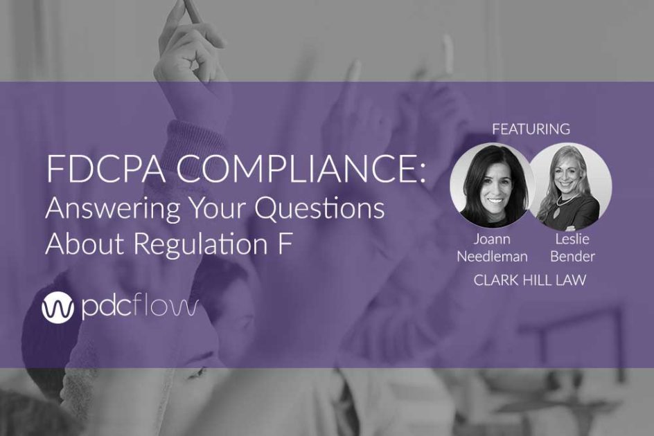 FDCPA Compliance: Answering Your Questions About Regulation F | PDCflow ...