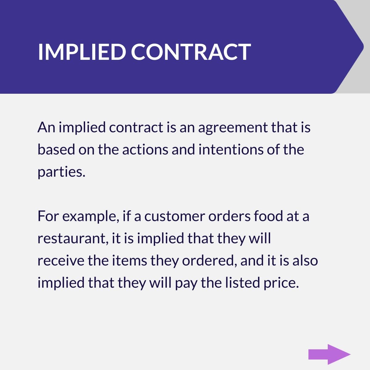 Implied Contract Definition